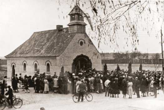 Kirche Seilershof, Kirchweihe 1954, Fotograf unbekannt